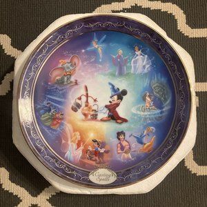 Disney Bradford Exchange Plate "Casting Spells"